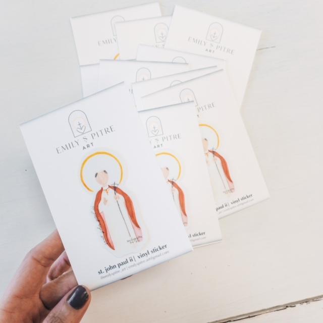 St. John Paul II Sticker
