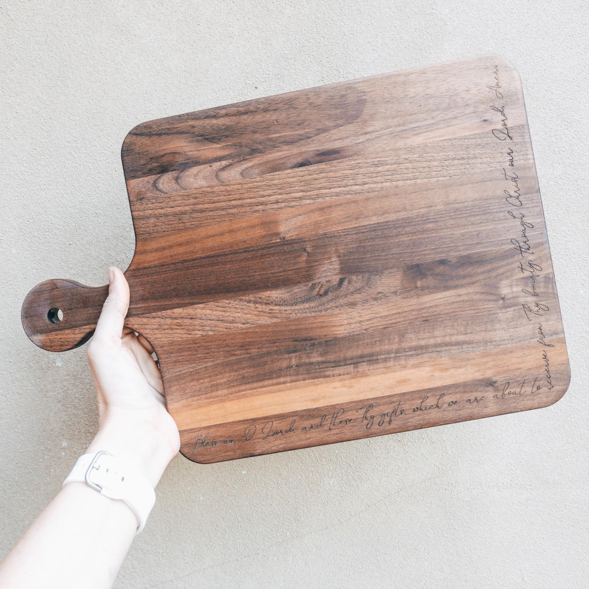 Say Grace Cutting Board