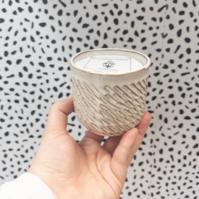 Natural Ceramic Candle
