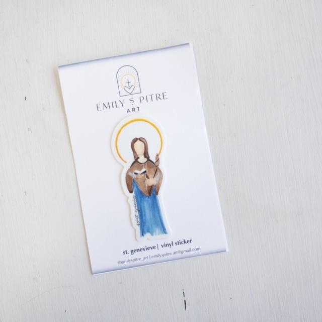 St. Genevieve Sticker