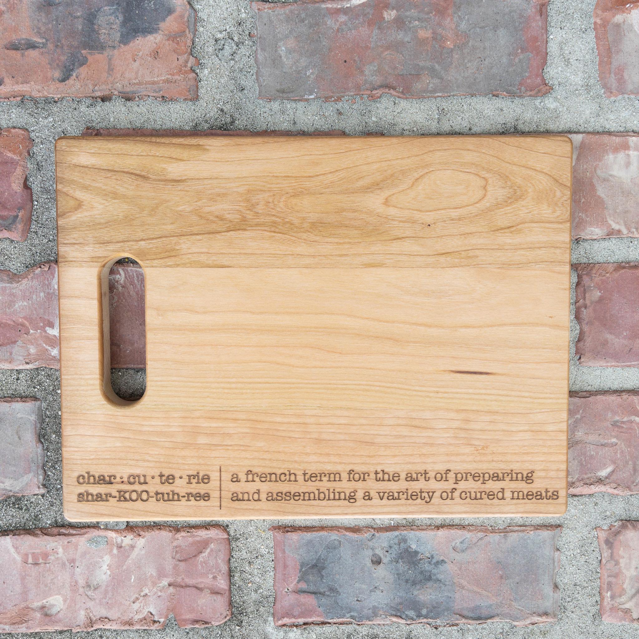 Charcuterie {Definition} Cutting Board