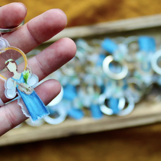 St. Cecilia Keychain