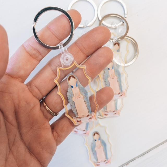 Our Lady of Guadalupe Keychain