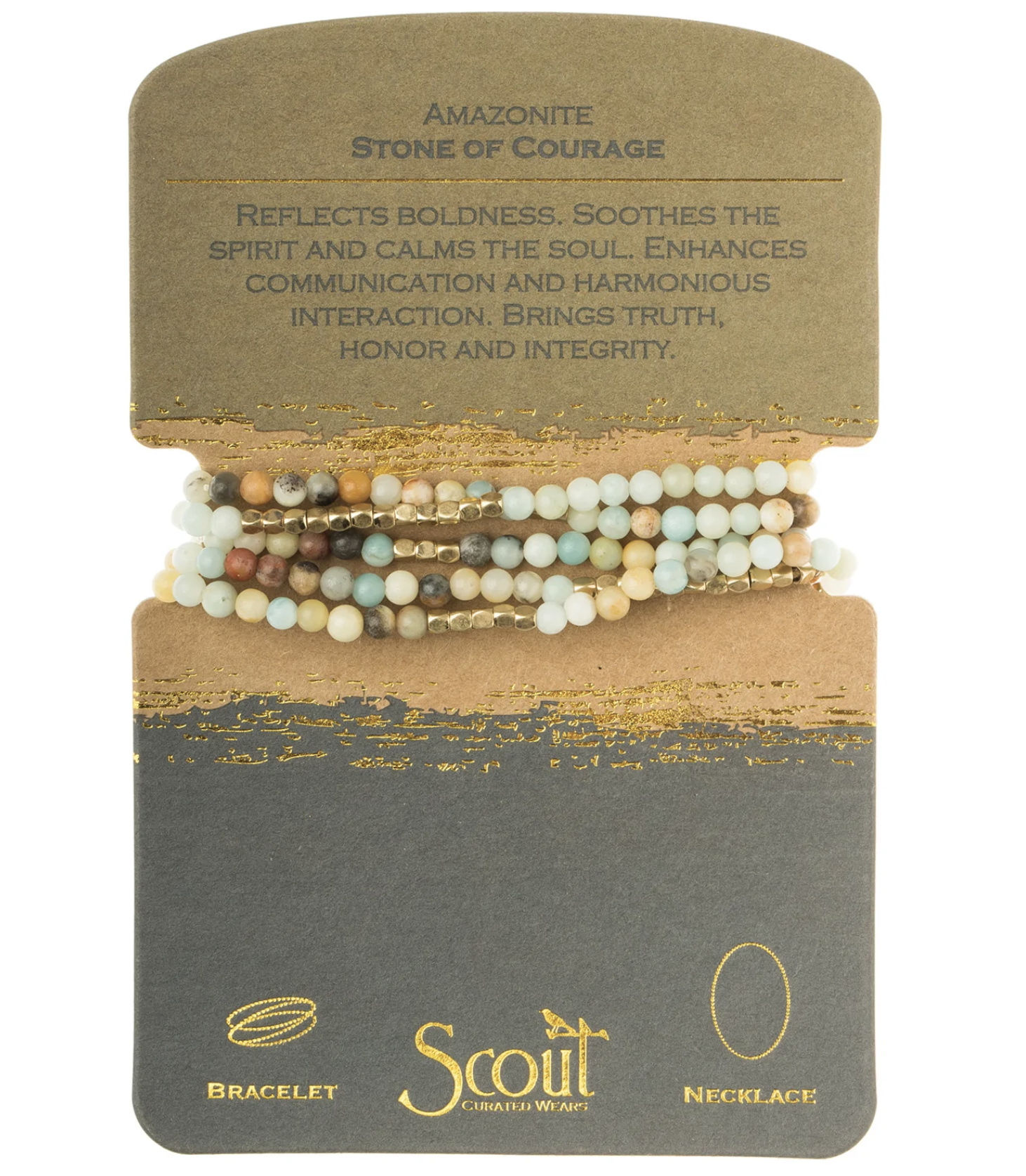 Scout Stone Wrap, Courage