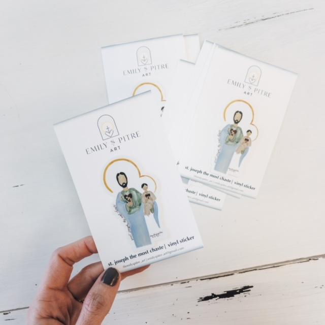 St. Joseph the Most Chaste Sticker