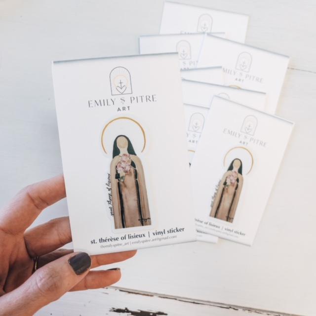 St. Therese of Lisieux Sticker