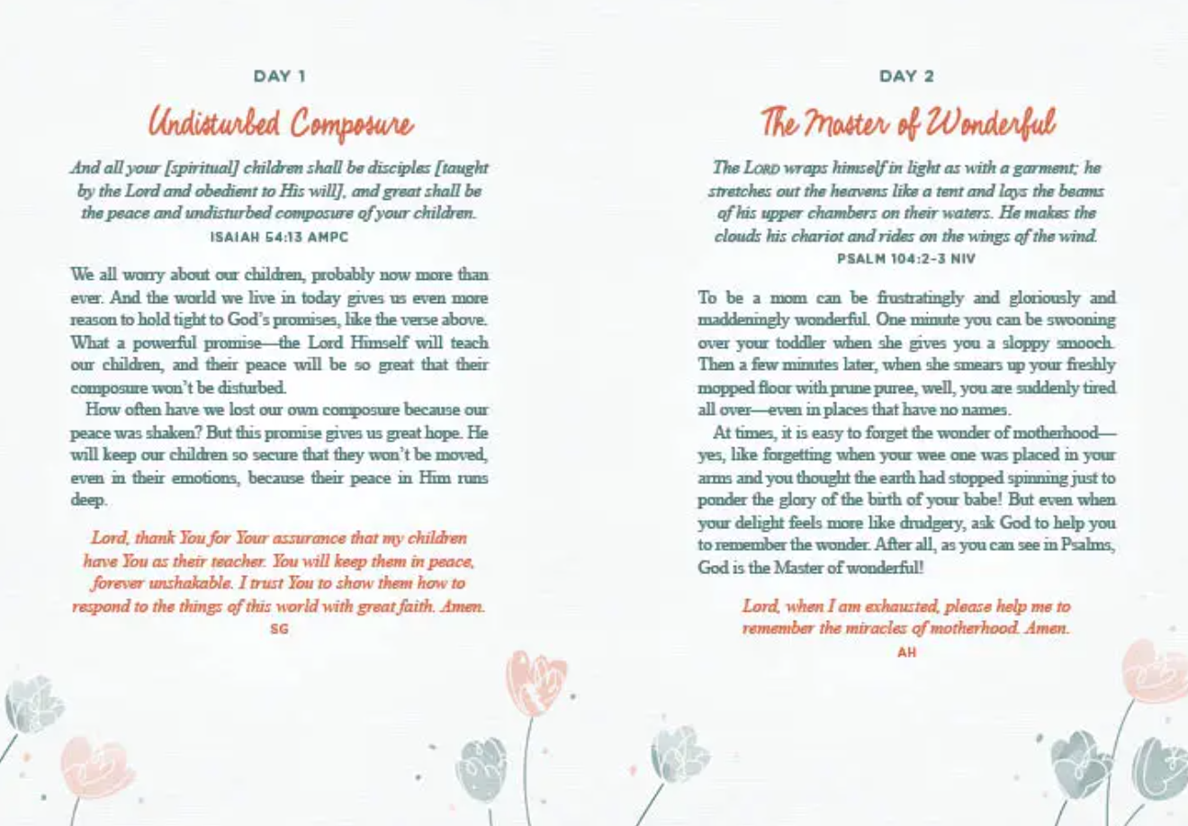 3 Minutes Daily Devotions for Moms