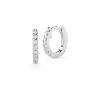 Mini Diamond Huggies