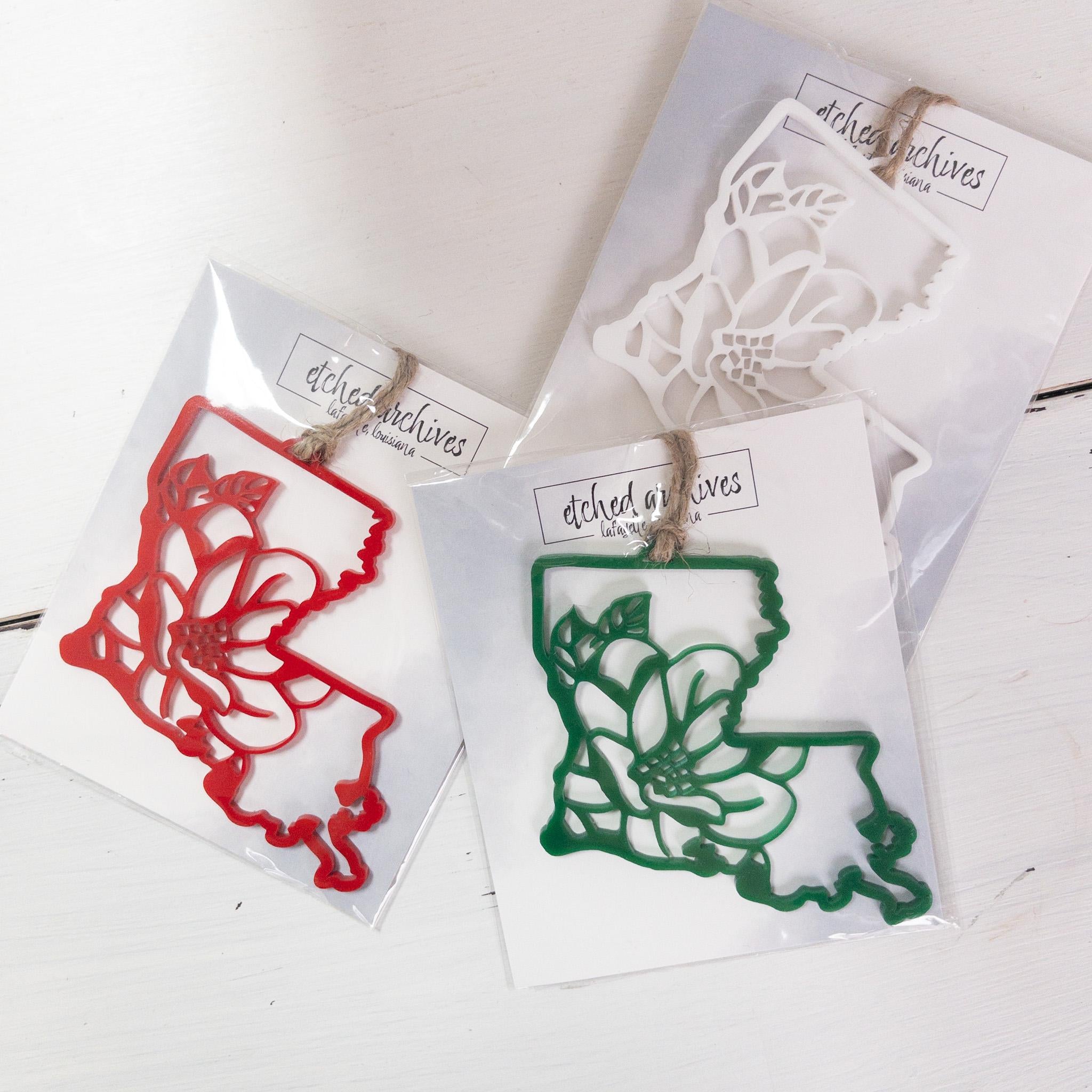 Magnolia Louisiana Ornament