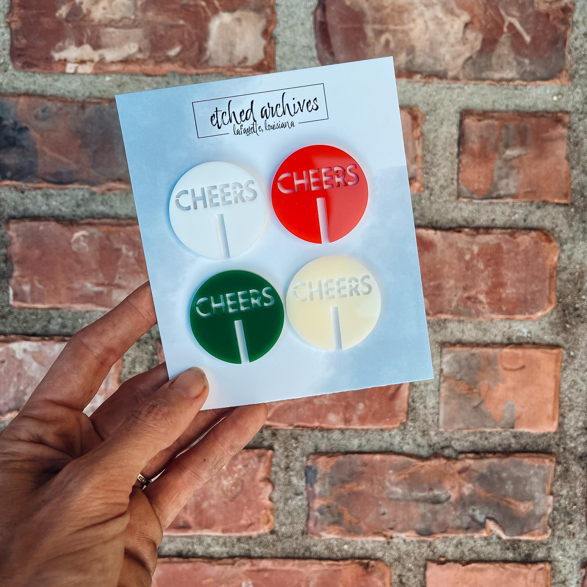 Cheers Drink Markers