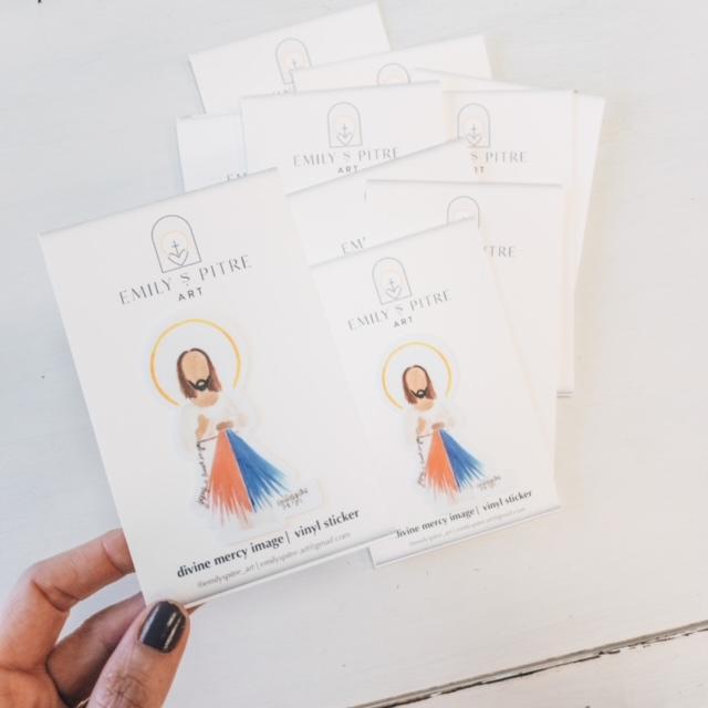 Divine Mercy Sticker