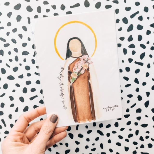 St. Therese of Lisieux Print