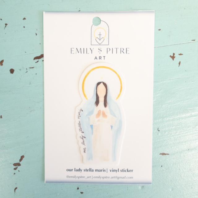 Our Lady of Stella Maris Sticker