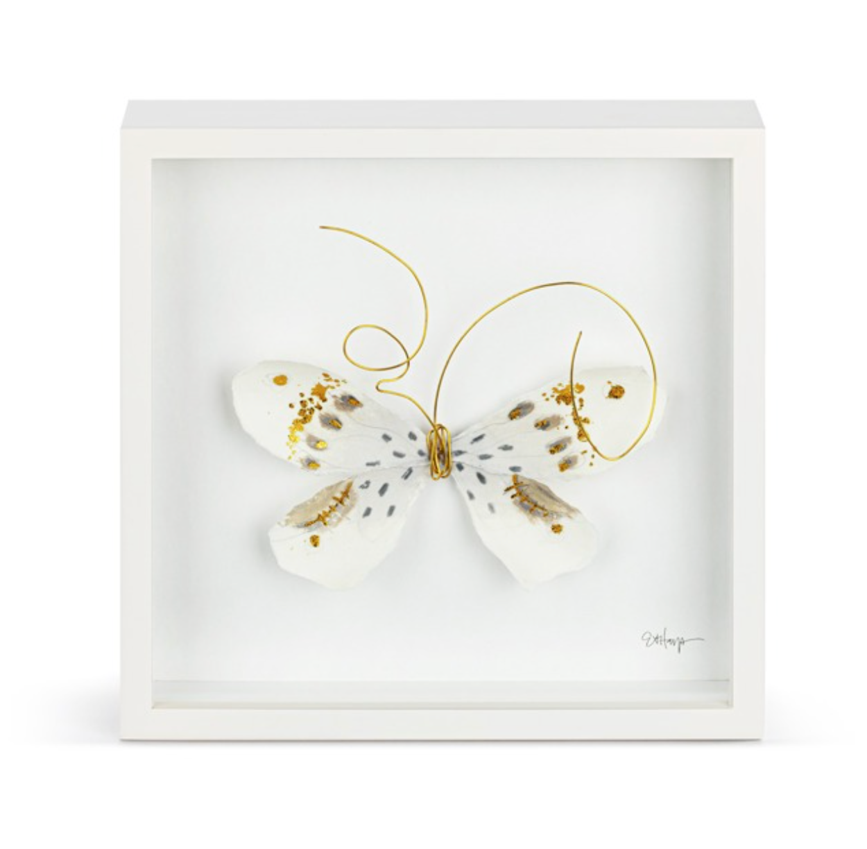 Butterfly Shadow Box, 10"