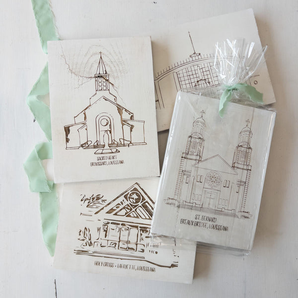Little Churches, Medium Cathedral {unframed}