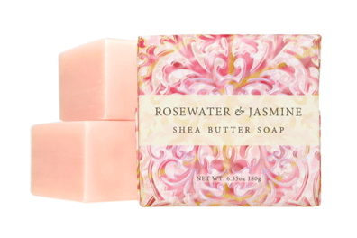 Rosewater Jasmine Shea Butter Soap {1.9 oz}