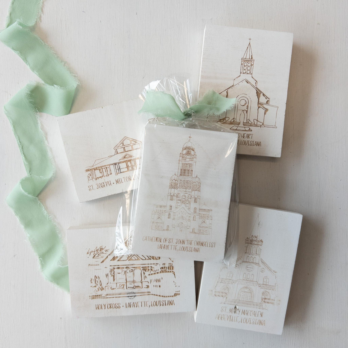 Little Churches, Mini Parish {unframed}