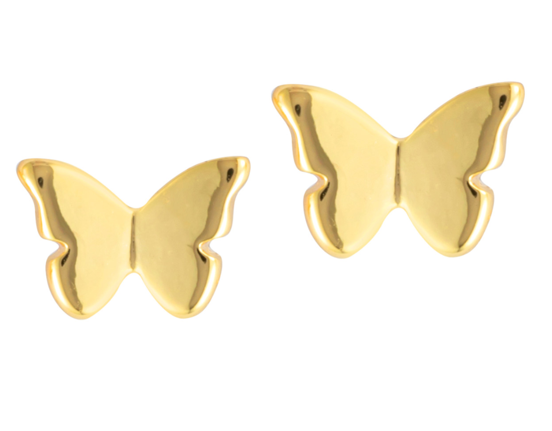 Butterfly Earring, Stud