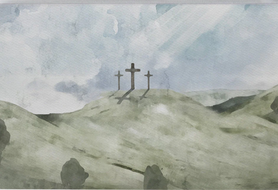 Crosses Landscape Art
