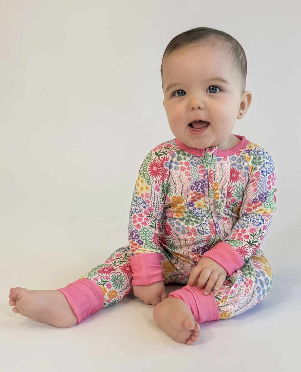 Goosies Romper, Flower Fields