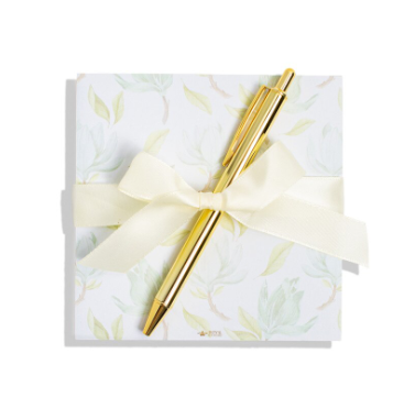 Magnolia Notepad and Pen Set