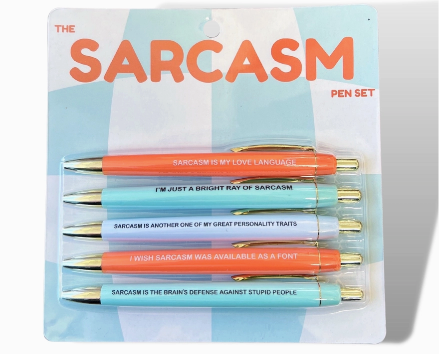 Sarcasm Pen Set