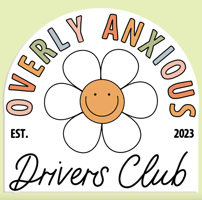Overly Anxious Driver Sticker