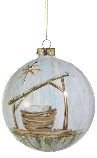 Holy Night (Jesus) Ball Ornament