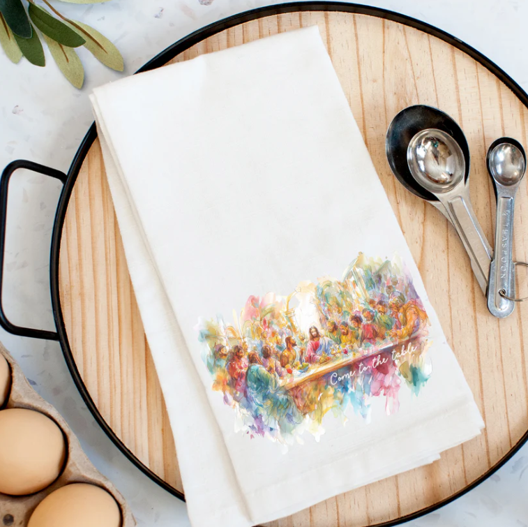 Come To The Table Kitchen Towel