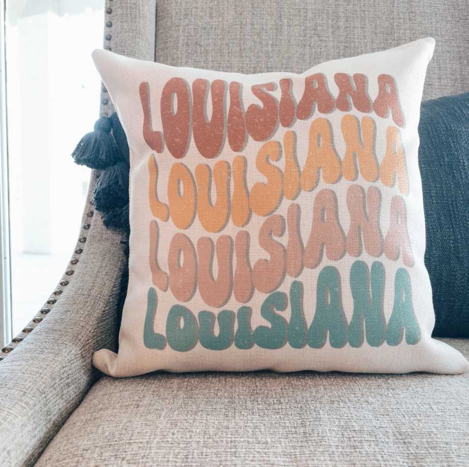 Wavvy Louisiana Pillow