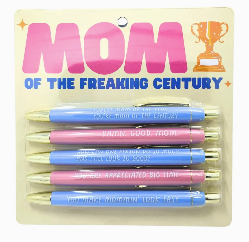 Mom of the Freaking Century Pen Set