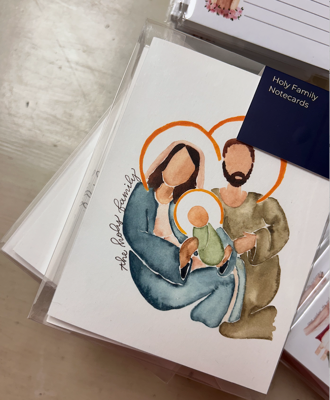 Holy Family Notecards {Set of 5}