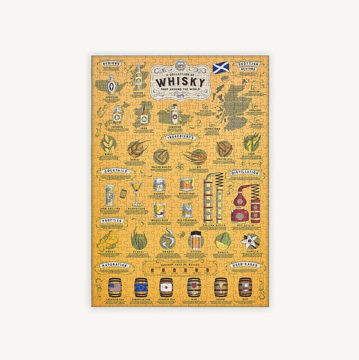 Whiskey Lovers Puzzle (500 piece)