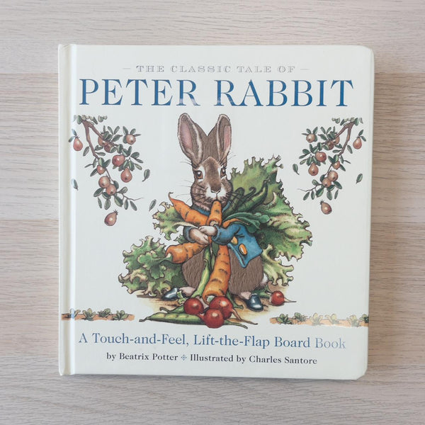 The Classic Tale of Peter Rabbit: Touch & Feel Board Book - The Silver ...