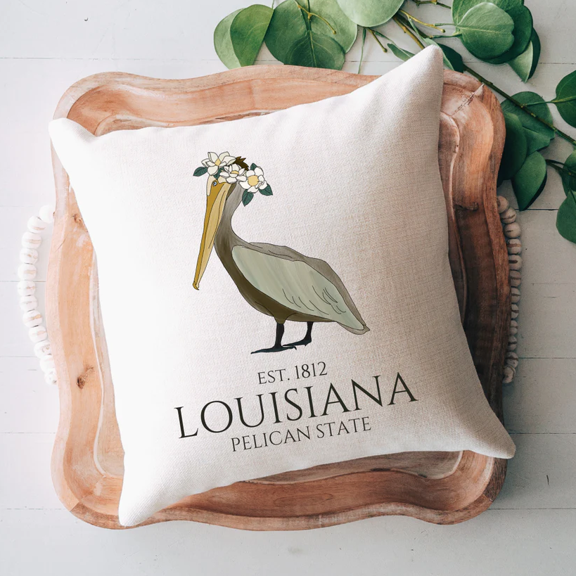 Pelican State Pillow