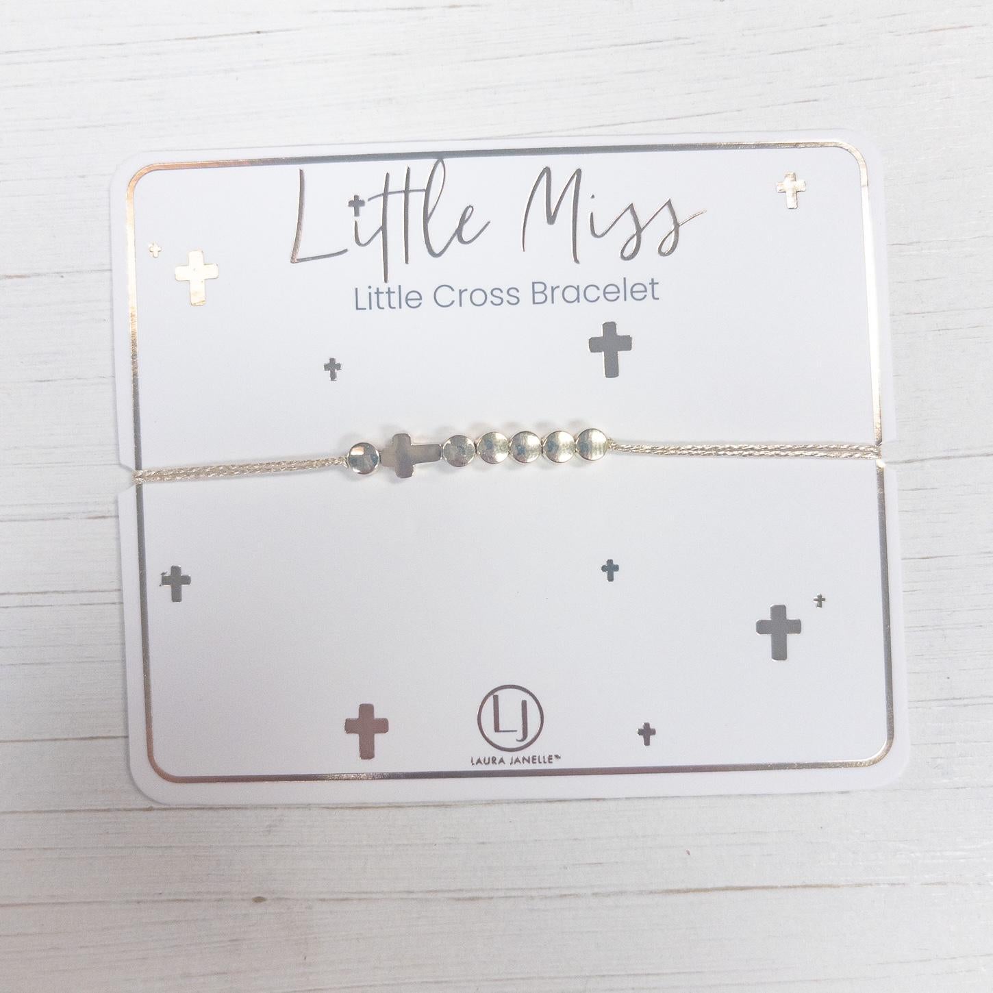 Little Miss Cross Bracelet