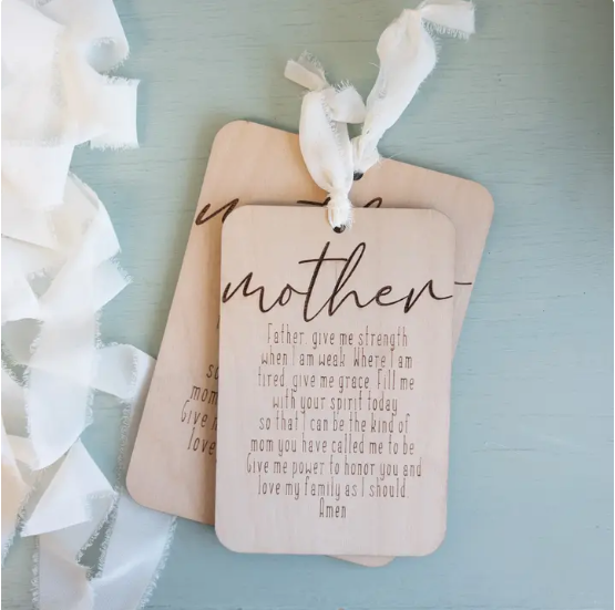 Mother's Prayer Plaque