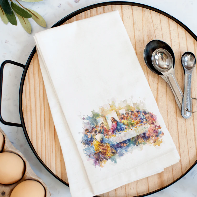 Last Supper Kitchen Towel