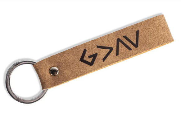 God Is Greater Keychain