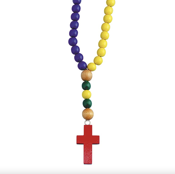 First Wooden Rosary