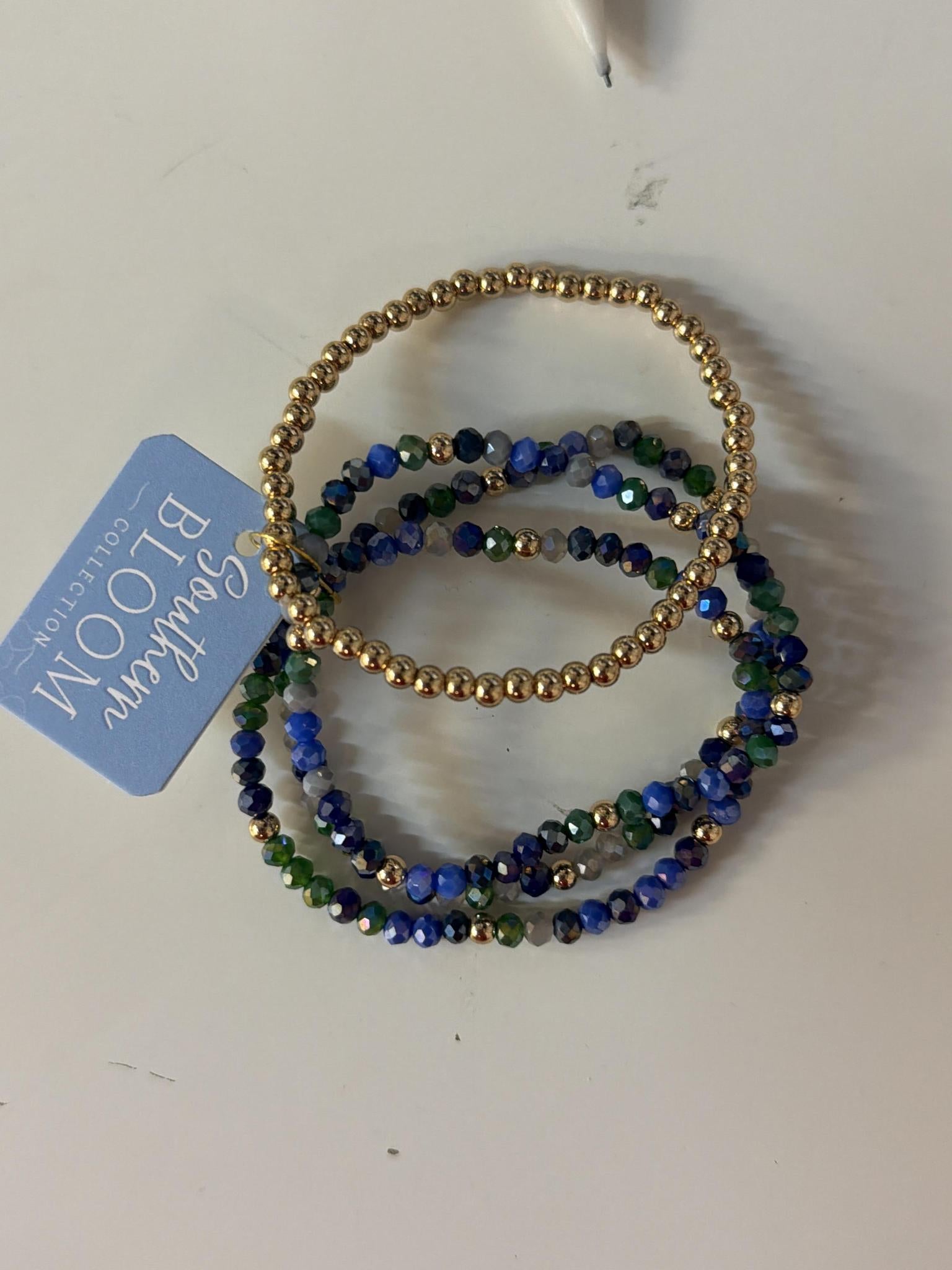 Emerald Tide Bracelet Stack