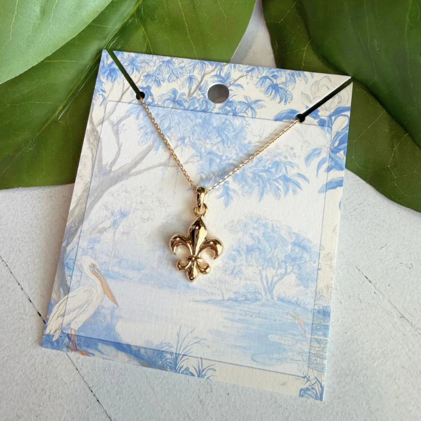 Heirloom Fleur De Lis Necklace