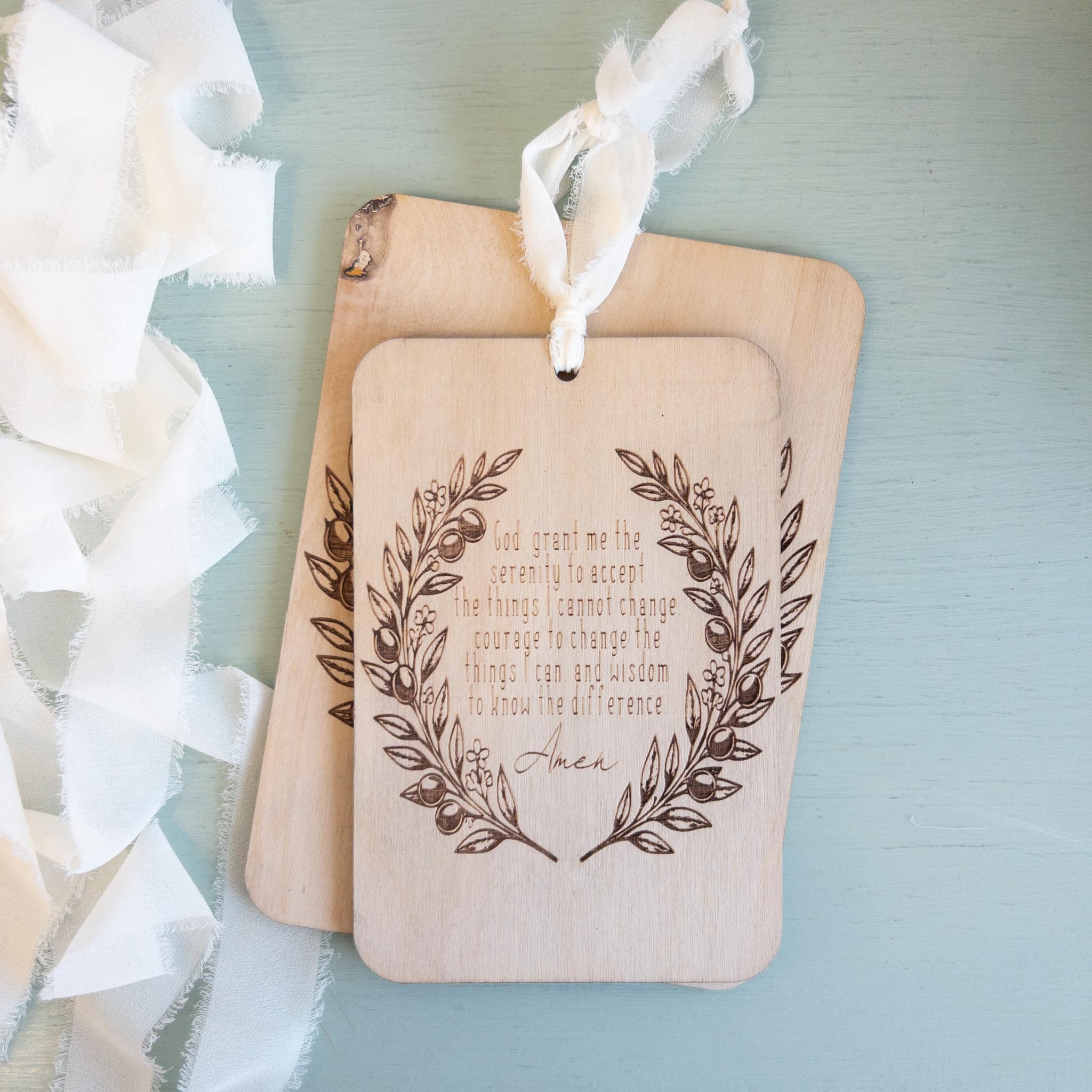 Serenity Prayer Plaque