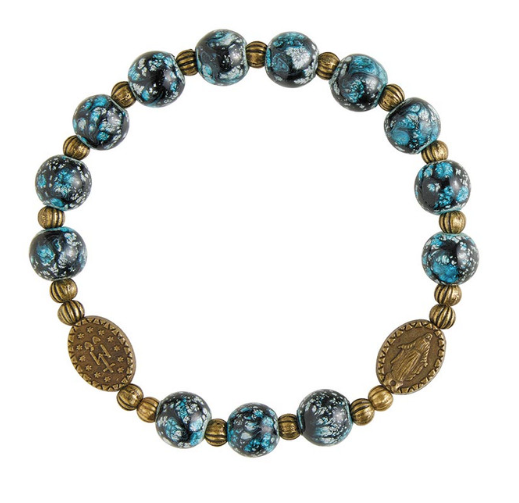 Vintage Miraculous Rosary Bracelet