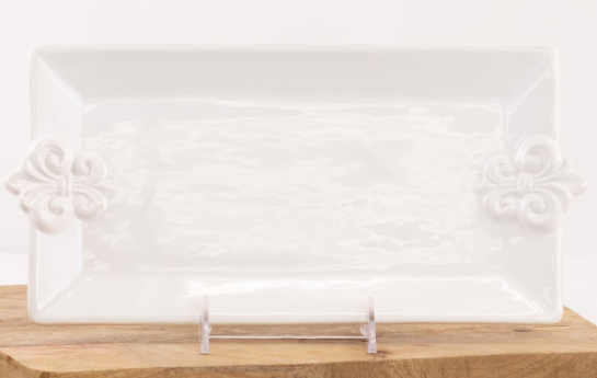 LaFleur Embossed Rectangle Platter