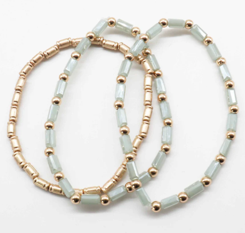 Ocean Mist Bracelet Stack