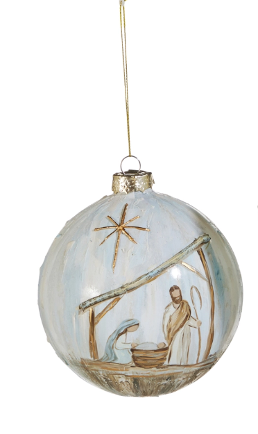 Holy Night (Family) Ball Ornament