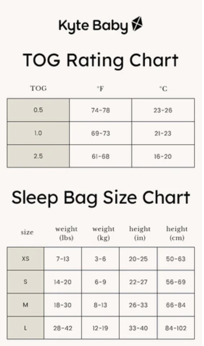 Kyte 1.0 Tog Sleep Bag, Medium