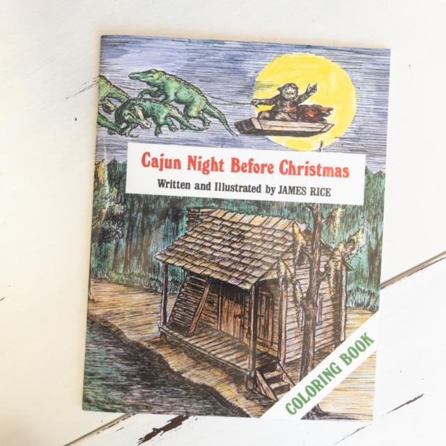 Cajun Night before Christmas Coloring Book