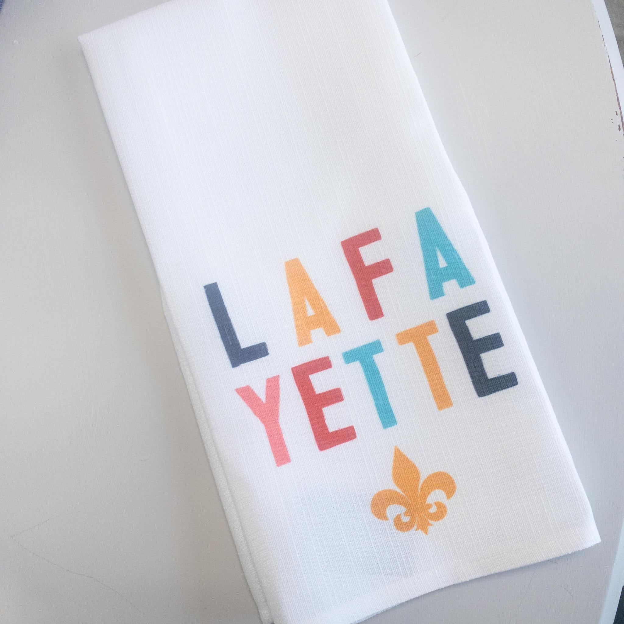 Lafayette Fleur De Lis Towel